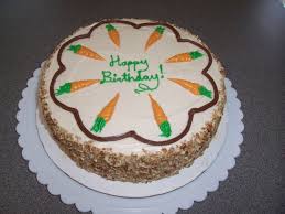 Carrot Cake B-day Cake